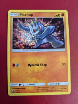 Pokemon TCG Machop McDonald's Promos 2018 6/12 Holo Promo Great Condition - Image 1