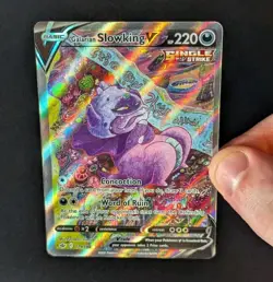 Galarian Slowking V #179 Pokemon Chilling Reign NM OC - Image 3