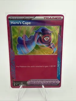 Hero's Cape 152/162 SV05 ACE Spec: Pokemon Temporal Forces Holo Near Mint - Image 1