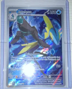 Pokemon Inteleon 142/132 Me01 Mega Evolution Illustration Rare Stage 2 Holo - Image 1