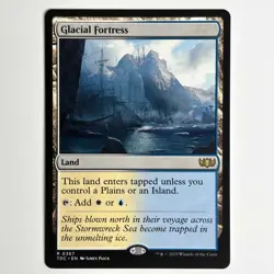 GLACIAL FORTRESS MTG TDC - CARTE MAGIC THE GATHERING EN NEUF - Image 1