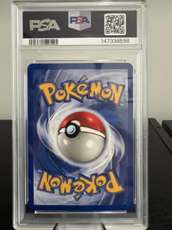 1999 Pokemon Base Set Mewtwo 10/102 Rare Holo PSA 9 Mint - Image 3