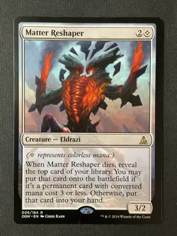 MTG Oath of the Gatewatch #6 Matter Reshaper Eldrazi LP - Image 1