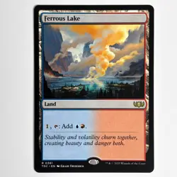 FERROUS LAKE MTG TDC - CARTE MAGIC THE GATHERING EN NEUF - Image 1