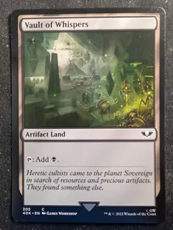 Vault of Whispers - Warhammer 40K Commander (MTG) - Image 1
