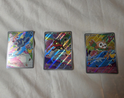 Pokemon TCG Alola Starter Promo Trio Set - Rowlet, Litten, Popplio - NM - Image 1