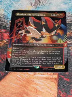 MTG Foil Shadow, The Hedgehog Secret Lair X Sonic - Image 1