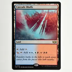 CASCADE BLUFFS MTG TDC - CARTE MAGIC THE GATHERING EN NEUF - Image 1