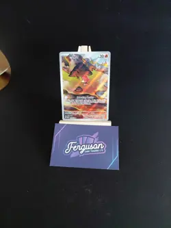 Pokemon TCG Magby 186/182 Illustration Rare - Paradox Rift - Image 1