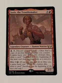 MTG Jaxis, the Troublemaker - Streets of New Capenna NM - Image 1