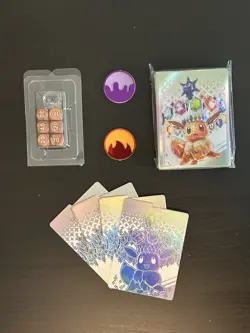 Pokemon TCG Scarlet & Violet Prismatic Evolutions ETB Box & Accessories! - Image 2