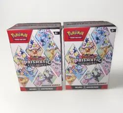 Pokemon TCG: Scarlet & Violet Prismatic Evolutions Booster Bundle Box (2-Pack) - Image 1
