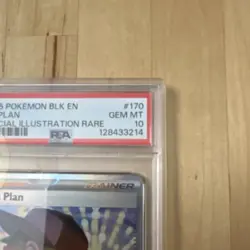 Pokemon N's Plan 170/086 Sv: Black Bolt SIR Holo PSA 10 - Image 3