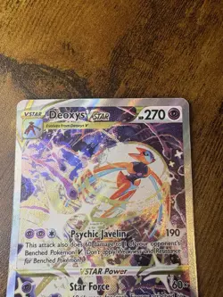 The Pokemon Company Deoxys VSTAR GG46/GG70 Crown Zenith GG Ultra Rare Holo - Image 2