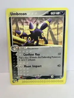 Pokemon EX Sandstorm Umbreon 24/100 Non-Holo Rare - Near Mint! - Image 1