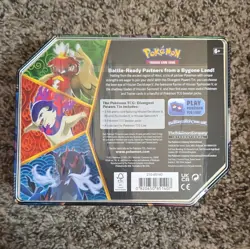 Pokemon TCG Divergent Powers Tin Hisuian Typhlosion V English 2022 6+ 210-85140 - Image 2