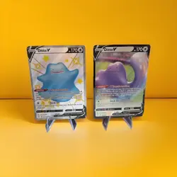 🔥🔥✨Pokemon Ditto V Bundle Shiny SV118 + 050/072 Ultra Rare NM/M ✨🔥🔥 - Image 1