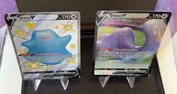 🔥🔥✨Pokemon Ditto V Bundle Shiny SV118 + 050/072 Ultra Rare NM/M ✨🔥🔥 - Image 3