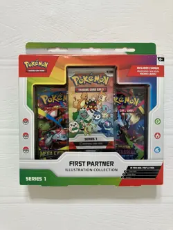 Pokemon First Partner Illustration Collection Box English Series 1 - Image 1