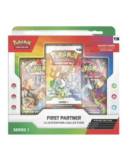 Pokemon First Partner Illustration Collection Box English Series 1 - Image 2