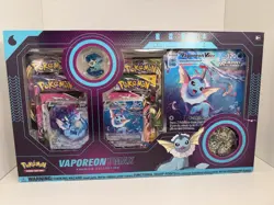 Pokemon TCG: Vaporeon, Jolteon, Flareon VMAX Premium Collection Box - SEALED LOT - Image 3