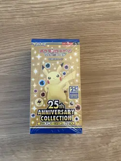 Pokemon TCG 25th Anniversary Japanese s8a Booster Box New & Sealed - Image 1