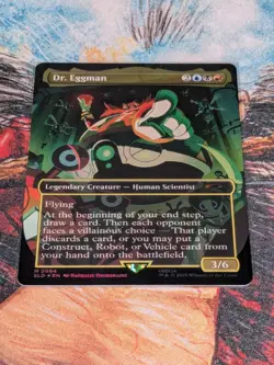 MTG Foil Dr. Eggman Secret Lair X Sonic - Image 1