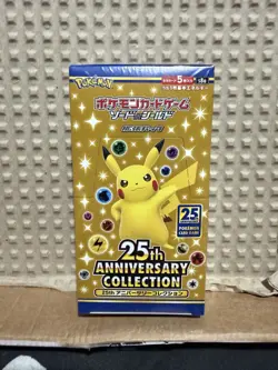 Pokemon TCG Japanese Celebrations 25th Anniversary New/Sealed Booster Box s8a - Image 1