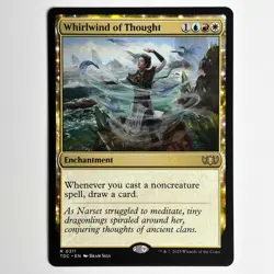 WHIRLWIND OF THOUGHT MTG TDC - CARTE MAGIC THE GATHERING EN NEUF - Image 1
