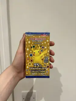 Pokemon 25th Anniversary Collection Japanese Booster Box S8a – Sealed - Image 1