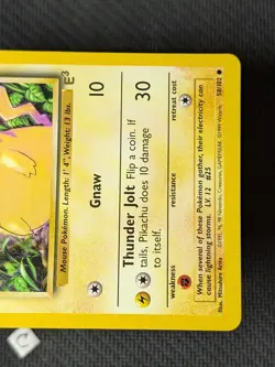 Pikachu 58/102 - E3 Stamped Promo Base Set WOTC Pokemon TCG LP- - Image 5