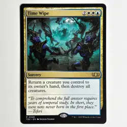 TIME WIPE MTG TDC - CARTE MAGIC THE GATHERING EN NEUF - Image 1