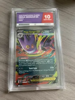 Mega Gengar EX 056/094 - Pokemon Card TCG - Phantasmal Flames ACE 10 - Image 1