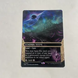 MTG Echoing Deeps (0013) (Borderless) Edge of Eternities - Image 1