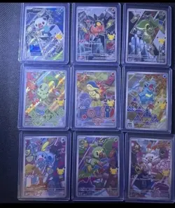 Pokemon First Partner Series 2 Complete Set (9 Cards) - Image 1