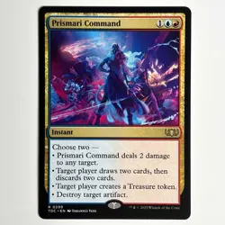 PRISMARI COMMAND MTG TDC - CARTE MAGIC THE GATHERING EN NEUF - Image 1