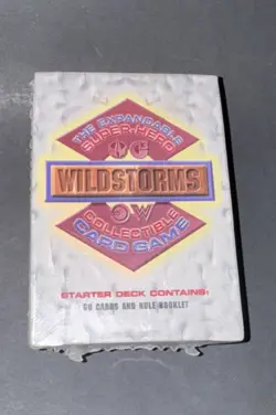 Wildstorms The Expandable Super Hero Starter Deck 60 Cards Collectible Card Game - Image 1