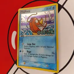MAGIKARP 64/107 EX Deoxys Reverse Holo Stamped Pokemon Card LP/MP - Image 2