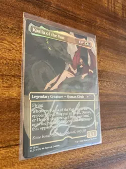 MTG✨Signed KAALIA OF THE VAST Artist Proof w/Art FOIL✨SLD Tragic Romance MYTHIC - Image 4