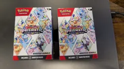 Pokemon TCG Prismatic Evolutions Booster Bundle New Sealed x2 (Lot of 2) - Image 1