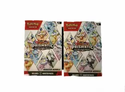 Pokemon TCG Prismatic Evolutions Booster Bundle New Sealed x2 (Lot of 2) - Image 1