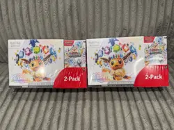 Lot of 2x Costco Prismatic Evolutions 2- Pack ETB & Booster Bundle - Sealed/NEW - Image 1