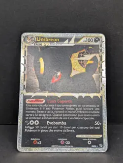 Umbreon (Prime) 86/90 Undaunted Holo Rare vintage Pokemon TCG ITALIAN MP - Image 3