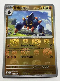 Boldore Master Ball 047/086 SV: White Flare Near Mint - Image 1