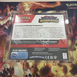 Pokemon TCG Twilight Masquerade Booster Box Factory Sealed With Acrylic Case - Image 3
