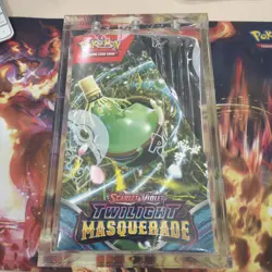 Pokemon TCG Twilight Masquerade Booster Box Factory Sealed With Acrylic Case - Image 4