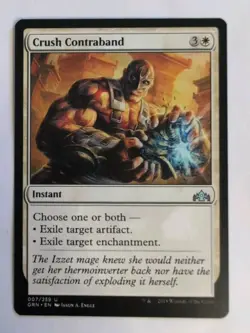 Crush Contraband 007/259 Guilds Of Ravnica Uncommon MTG NM - Image 1