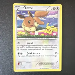 Pokemon Eevee BW97 Black & White Promos Promo Holo Rare 60 HP English 2013 - Image 1