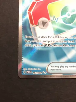 Pokemon Poke Pad 113/088 Ultra Rare Perfect Order Holo NM - Image 2