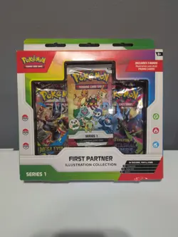 3x Pokemon First Partner Illustration Collection Series 1 Box - Image 2